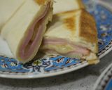 食パンでブリトー風ハムチーズ作り方3写真