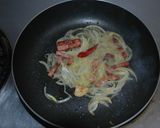 これも定番！トマトとベーコンのスパゲティ作り方3写真