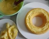 桜と白あんのカスタードエンゼルケーキ作り方9写真