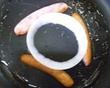朝食どんぶり№1♪目玉焼き丼作り方1写真