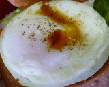 朝食どんぶり№1♪目玉焼き丼作り方4写真