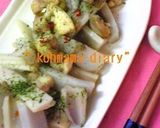 鶏肉入り☆蓮根の塩きんぴら。作り方5写真