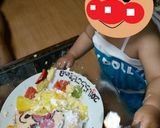 こども大好き!　アンパンマンデコケーキ作り方16写真
