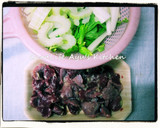 鶏砂肝とセロリの黒胡椒炒め作り方2写真