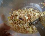 食育☆野菜をたっぷり食べよう！もんじゃ焼作り方2写真