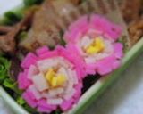＊かまぼこでお花＊　～ピーラー活用作り方18写真