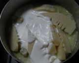 筍のカレー；タイ風ホワイトカレー。作り方10写真