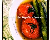 焼き茄子とトマトの煮びたし作り方2写真
