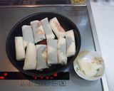 春巻きde鶏ささみシソ作り方4写真