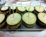 野菜たっぷりナスのはさみ揚げ作り方2写真