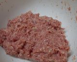 肉だんご　作り方1写真