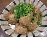 フープロで♪【豚肉団子のみそ煮】♪作り方8写真