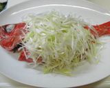 本格中華☆蒸し魚の香味油風味☆作り方4写真