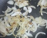 玉ねぎと豚肉の柚子こしょうパスタ作り方3写真