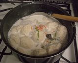 鶏肉団子牛乳汁作り方5写真