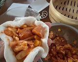 米粉で簡単　肉まんピザまん作り方4写真