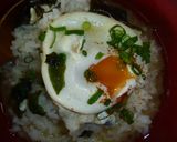 朝食どんぶり№2♪卵inねこまんま丼作り方2写真