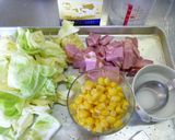 朝食スープ♪春キャベツ食べるミルクスープ作り方1写真