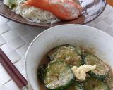 キュウリのゴマ味噌丼☆火ナシ電気ナシ作り方5写真