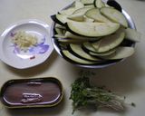 アンチョビと茄子のパスタ作り方1写真
