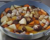 たけのこと豚バラ肉の煮物作り方5写真
