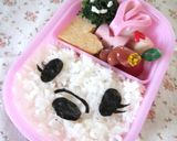 どアップ弁当！ミッキーバージョン✿作り方3写真