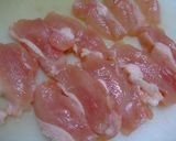 鶏胸肉の味噌マヨ焼き☆グリル野菜添え作り方1写真