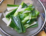 たこと長ねぎの辛し酢味噌♪作り方2写真