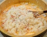 茗荷のすし飯～そのままで美味しい(´Ｕ｀作り方2写真