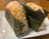 伸びる！ドリア風・香ばし焼きチーズキムチおにぎり作り方6写真