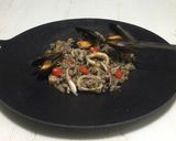 炊いたご飯で作る16穀米のイカ墨パエリア作り方22写真