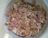 ●ツナとちーずのほうれん草巻き●作り方1写真