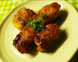 厚揚げの肉巻き＊甘辛たれ作り方5写真