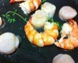 サフランリゾットwithエビ*ホタテ作り方8写真