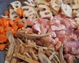 炊飯器で簡単に〜五目おこわ作り方3写真
