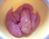 鶏ささみのレモン煮作り方1写真