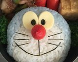 簡単＊ドラえもんのキャラ弁作り方3写真
