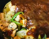 レトルト●鶏肉のバジルバター炒めカレー作り方3写真