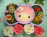 ✿キャラ弁簡単にマイメロ✿作り方3写真