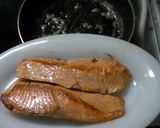 鮭のクリームスパゲティ。作り方5写真