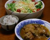 鶏手羽元の玉葱ソース煮作り方6写真
