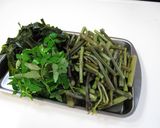 蕨とわかめのナムル作り方1写真