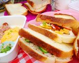 楽しい♫にこにこピクニックサンド✿作り方9写真