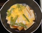 こどもが喜ぶ❤絹サヤと高野豆腐の卵とじ作り方4写真