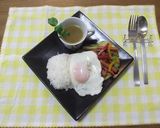 キャベツとスパムのソース炒め＆スープ作り方10写真
