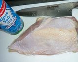 簡単しっとり！鶏胸肉の柚子胡椒ソースがけ作り方1写真