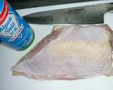 簡単しっとり！鶏胸肉の柚子胡椒ソースがけ作り方1写真