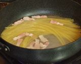 ほうれん草ベーコン醤油パスタ作り方6写真