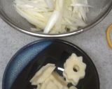 W長ねぎのかき玉汁作り方1写真