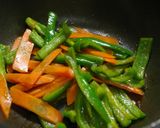 お弁当にグーな人参＆ピーマンの中華炒め作り方3写真